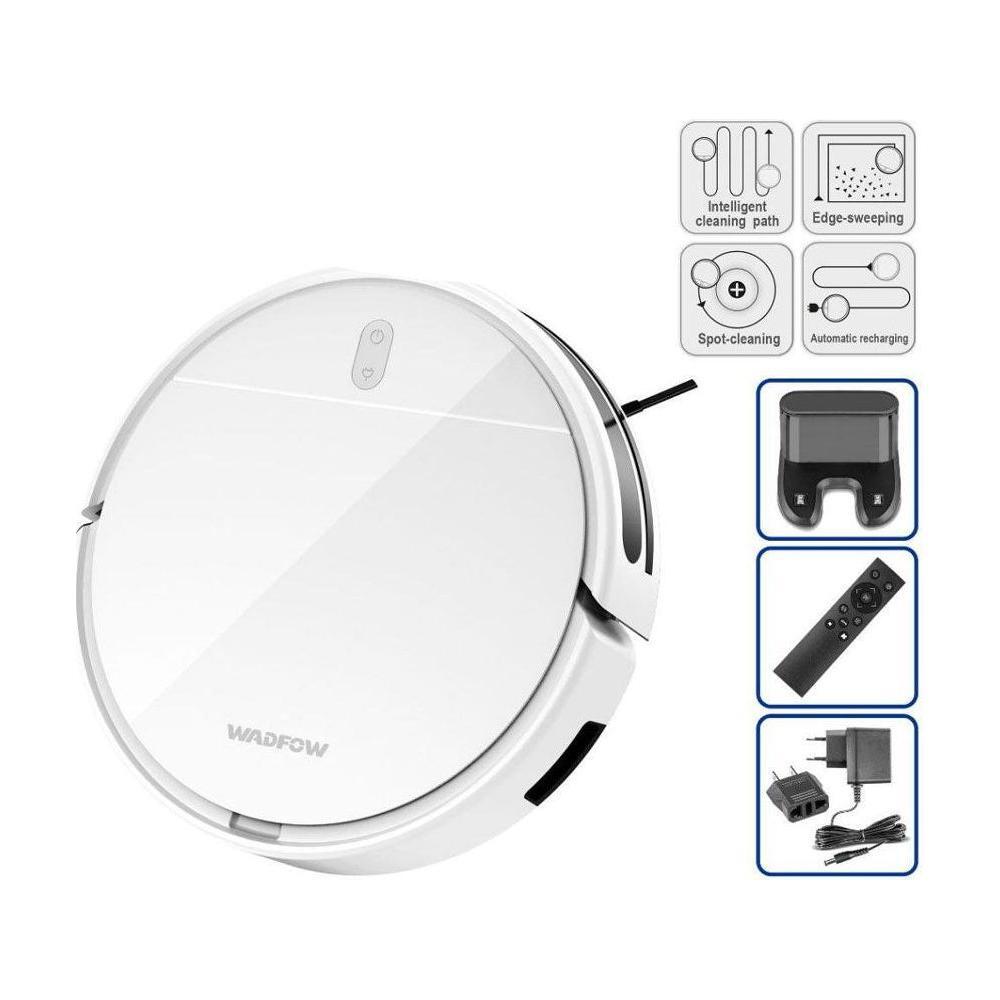 Wadfow WVN1513 Robotic Vacuum Cleaner (Gyroscope Style) | Wadfow by KHM Megatools Corp. Wadfow WVN1513 Robotic Vacuum Cleaner (Gyroscope Style) | Wadfow by KHM Megatools Corp.